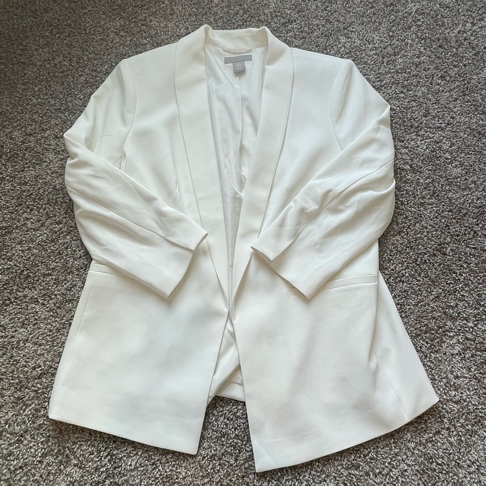 H&M White Blazer